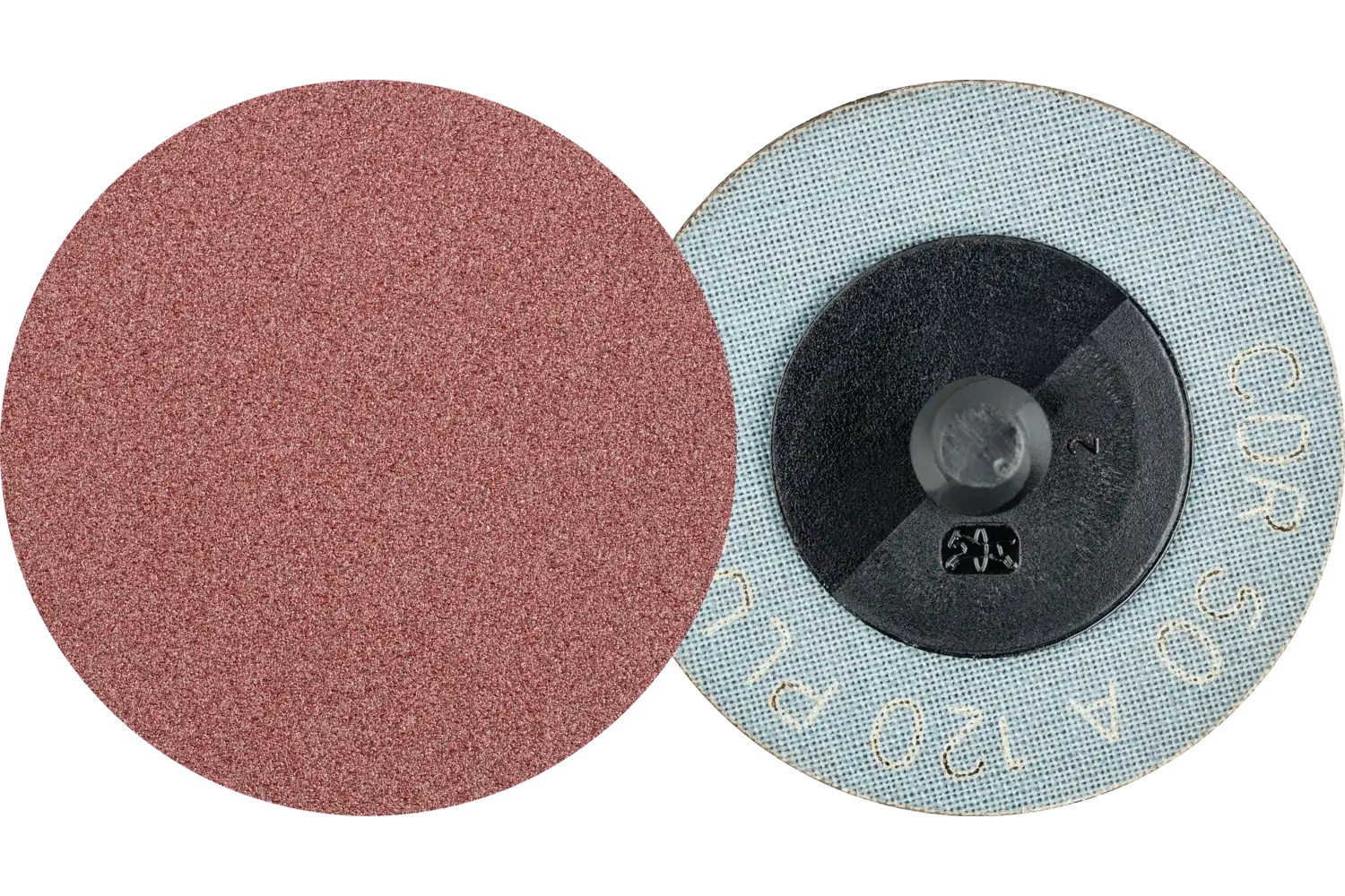 Picture of Pferd CombiDisc Abrasive Disc, 2" Dia, Type CDR, 120 Grit, Aluminum oxide A-Plus